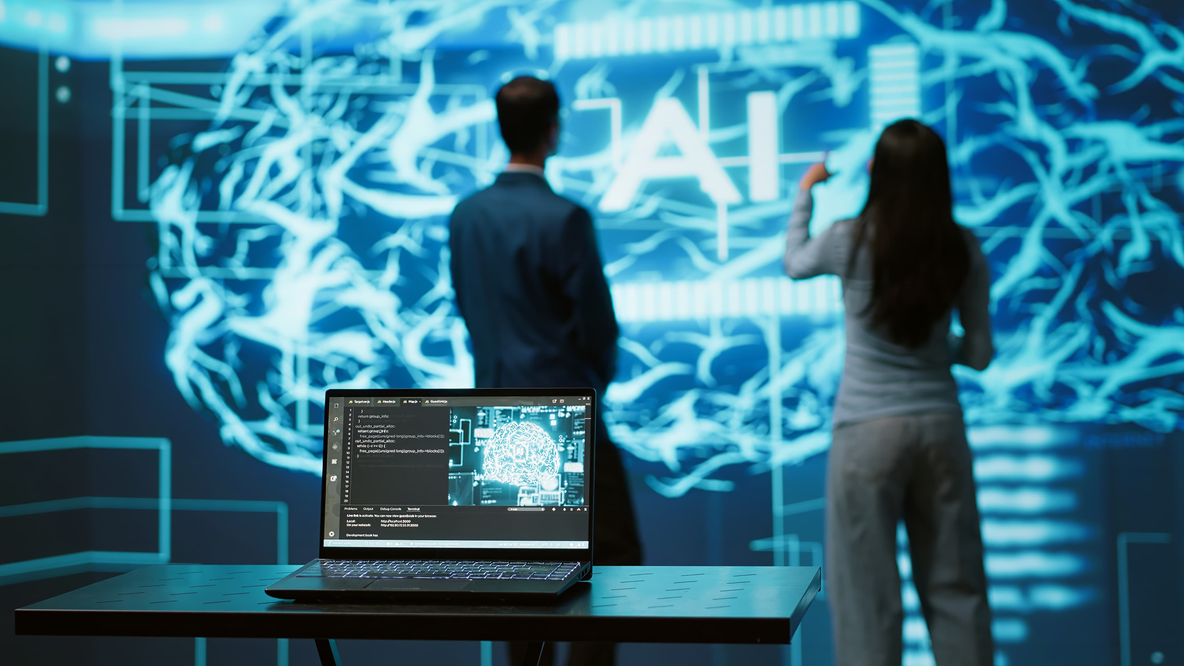 An automation canvas connecting AI agents, apps, datasets, and approval steps into one workflow.