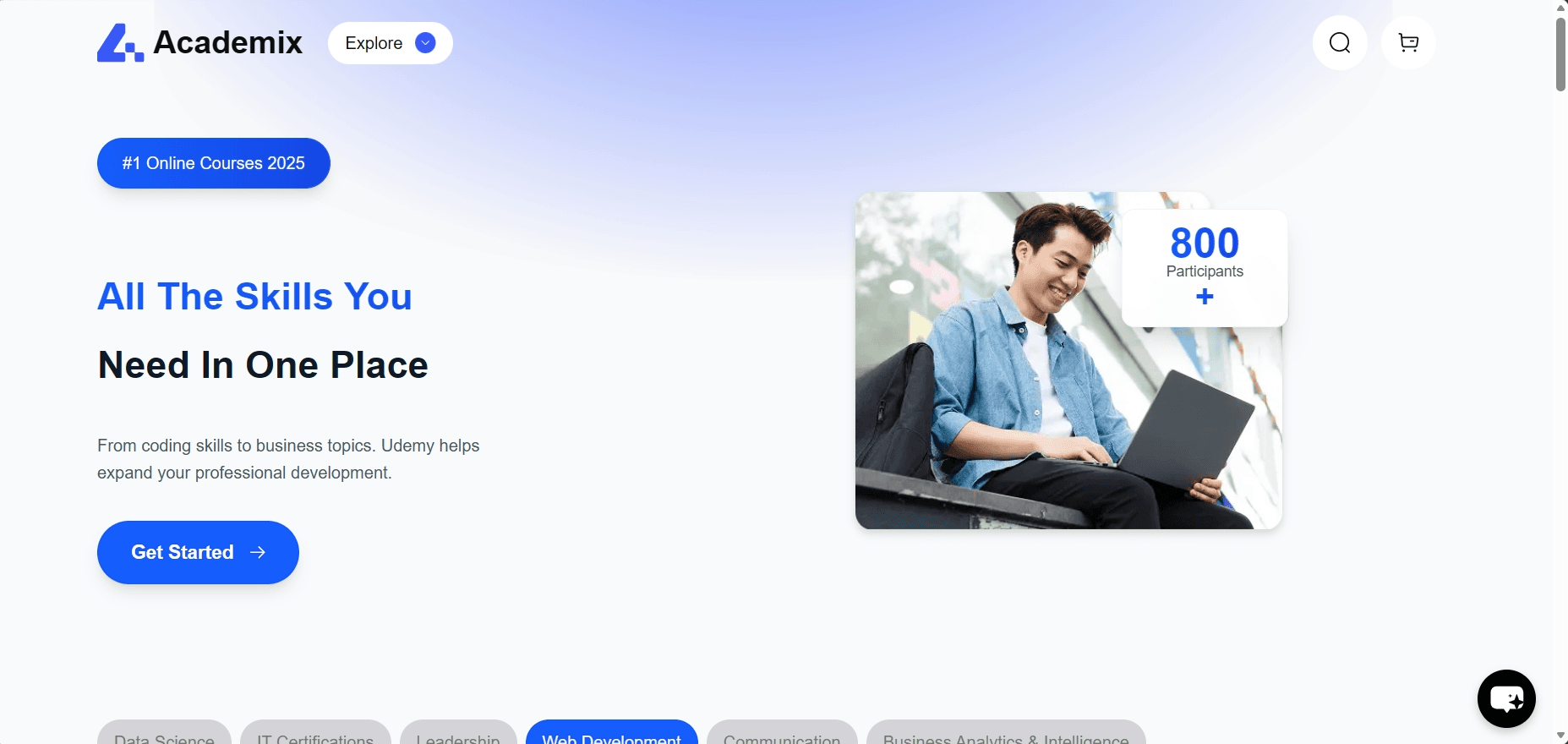 Academix EdTech case study preview